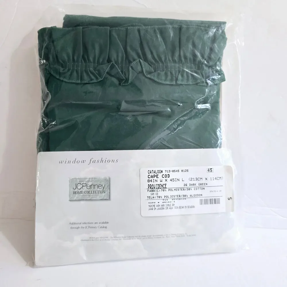 NIP JC Penney Home Collection Cape Cod 84x45